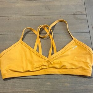 Gymshark Mustard Sports Bra